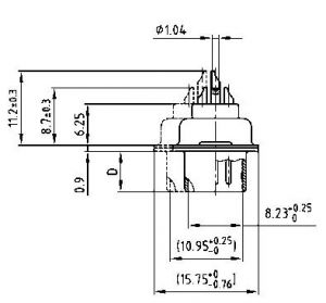 163A16599X D-Sub  Plug High Density 15-Way