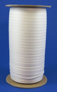 DHSXT0X Flat Braided Polyester Tape, Heat Shrinkable