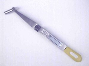 DRK95-12 Tool Removal tweezer type, Yellow/White, for Size 12 Contacts