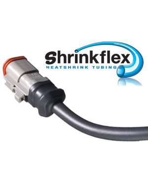H4N0.50BK 4:1 Heat shrink tubing 1/2-Inch