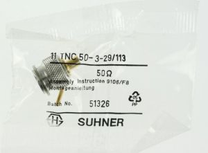 11TNC-50-3-29/103NE Huber+Suhner TNC Plug 50 Ohm