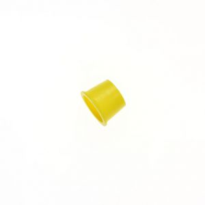 610U15 Cap plastic tapered Yellow