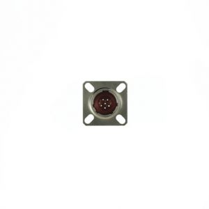 D38999/20FA35PN Deutsch MIL-DTL-38999 Series III Wall mount receptacle 6-Way Male Crimp Contacts